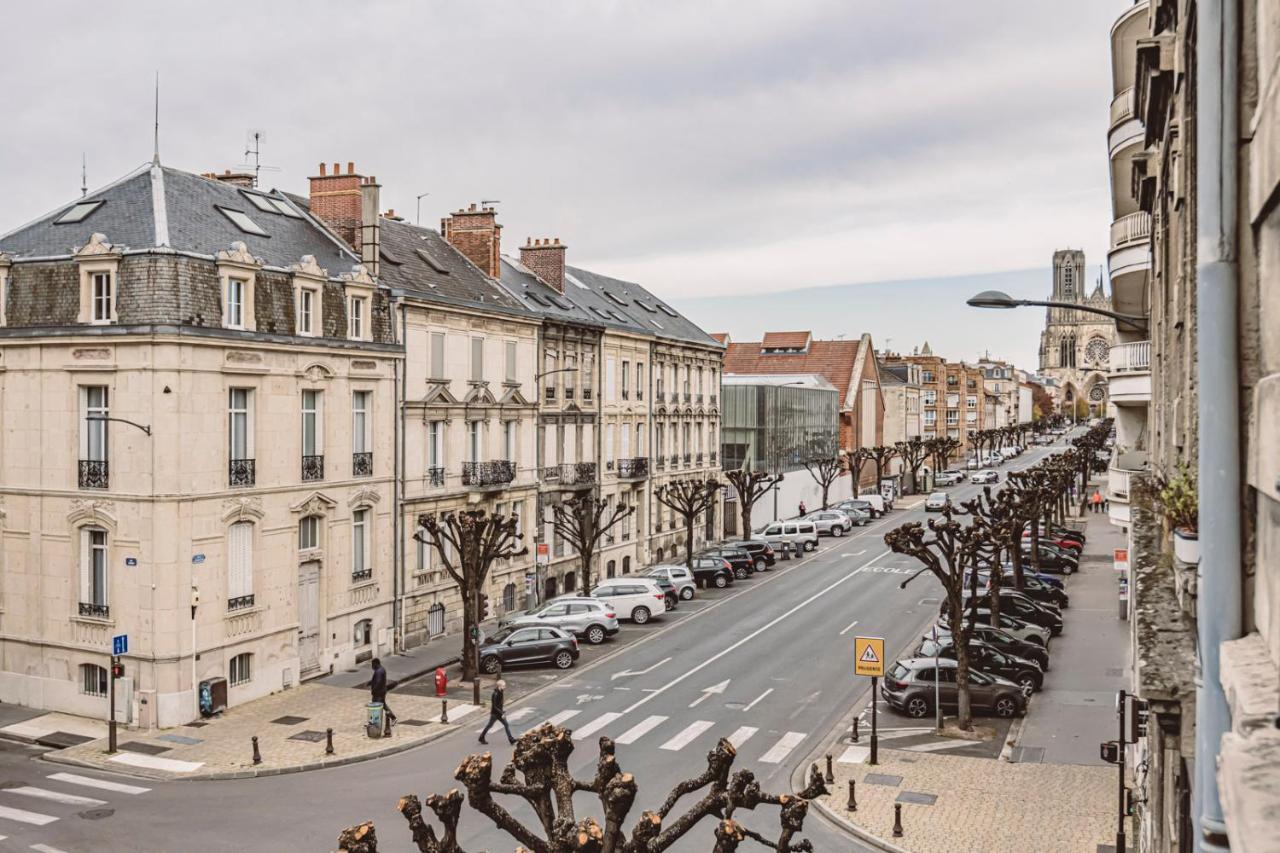Le Mediterraneen, Face A La Cathedrale - 2D Apartment Reims Ngoại thất bức ảnh
